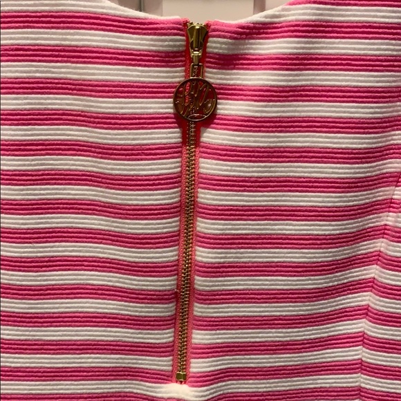 Lilly Pulitzer Pink and White Striped Dress - Picture 2 of 4